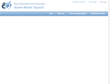 Tablet Screenshot of bbs-anne-marie-tausch.de